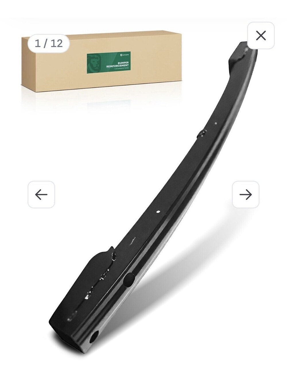 YHTAUTO Rear Bumper Reinforcement Impact Bar for Ford, Mazda